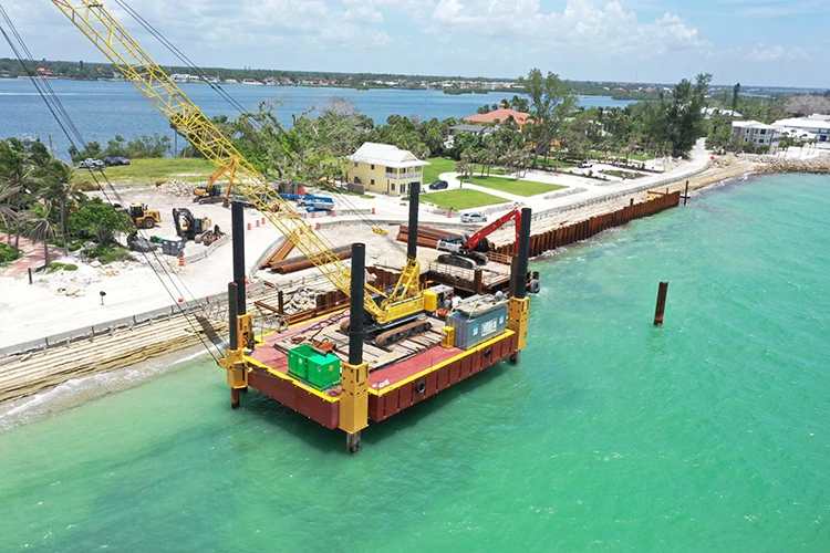 게양 자체 승강 플랫폼