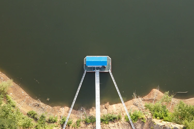 강물 취수 펌프장