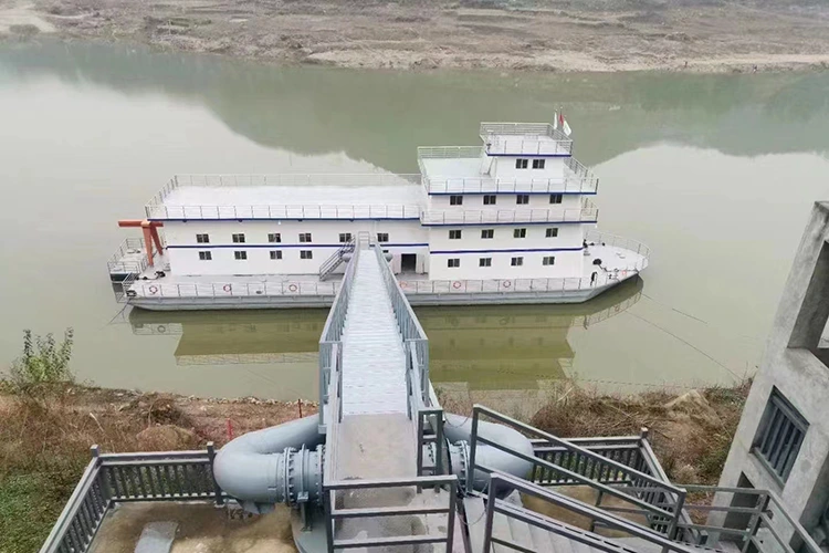 수위 변동이 큰 물 펌핑 스테이션